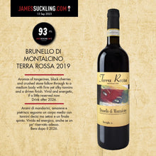 Load image into Gallery viewer, Brunello di Montalcino Terra Rossa 2019 (available from January) 
